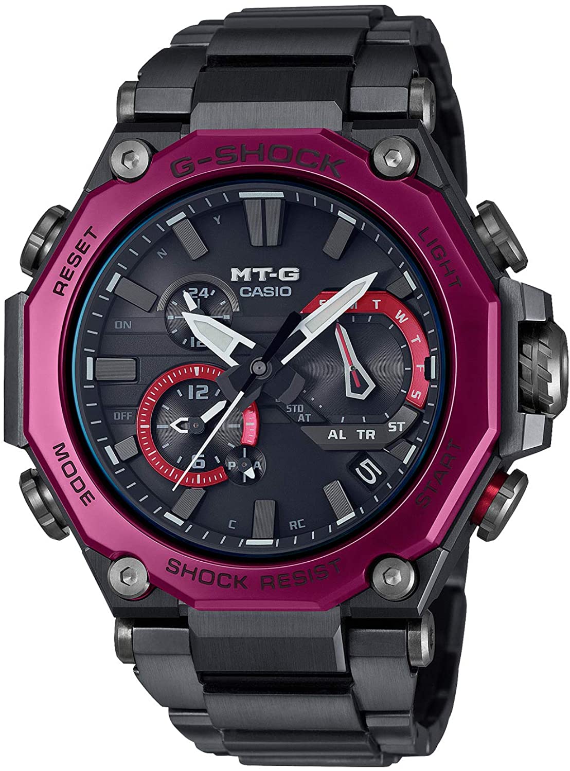[カシオ] 腕時計 ジーショック MT-G Bluetooth 搭載 電波ソーラー デュアルコアガード構造 MTG-B2000BD-1A4JF