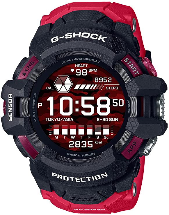 [カシオ] 腕時計 ジーショック G-SQUAD PRO GSW-H1000-1A4JR メンズ レッド
