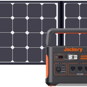 Jackery Solar Generator 1000 ポータブル電源 1000 ソーラーパネル SolarSaga 100 2枚セット キャンプ 車中泊 アウトドア 防災グッズ 停電 緊急電源 大容量バッテリー搭載 太陽光パネル 100W ジャクリ