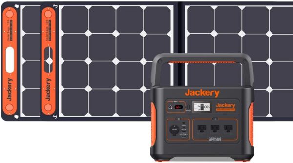 Jackery Solar Generator 1000 ポータブル電源 1000 ソーラーパネル SolarSaga 100 2枚セット キャンプ 車中泊 アウトドア 防災グッズ 停電 緊急電源 大容量バッテリー搭載 太陽光パネル 100W ジャクリ